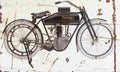 Flanders 4 1911 Aged Vintage A4 Photo Print