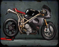 Flash Back Endurance 2 A4 Photo Print Motorbike Vintage Aged