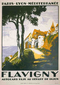 FlavignyA Vintage Advert A4 Photo Print