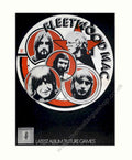 Fleetwood Mac Poster Vintage Retro Advert Poster A4 Photo Print