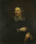 Flemish Portrait of a Man A4 Photo Print