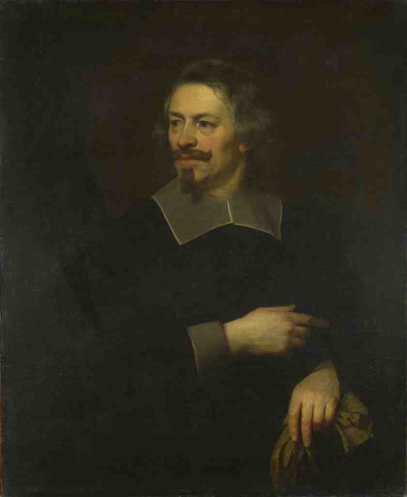 Flemish Portrait of a Man A4 Photo Print