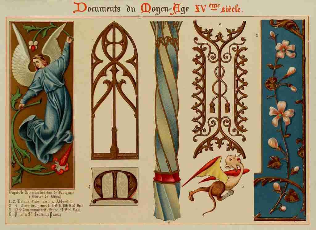 Fleurs dapres Nature et Fleurs Ornementales 1890 Var inc angel A4 Photo Print