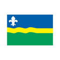 Flevoland Prov Flag N5547 A4 Photo Print