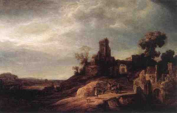 Flinck Govert Teunisz Landscape 5 A4 Photo Print