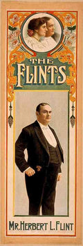 Flint 2 Magic Magician Vintage A4 Photo Print