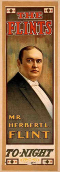 Flints Magic Magician Vintage A4 Photo Print
