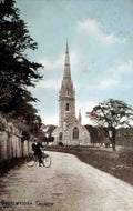 Flintshire Bodelwyddan Church 1910 Vintage A4 Photo Print