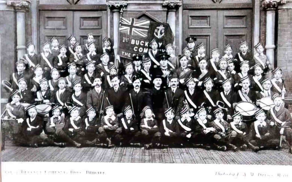 Flintshire Buckley Boys Brigade Vintage A4 Photo Print