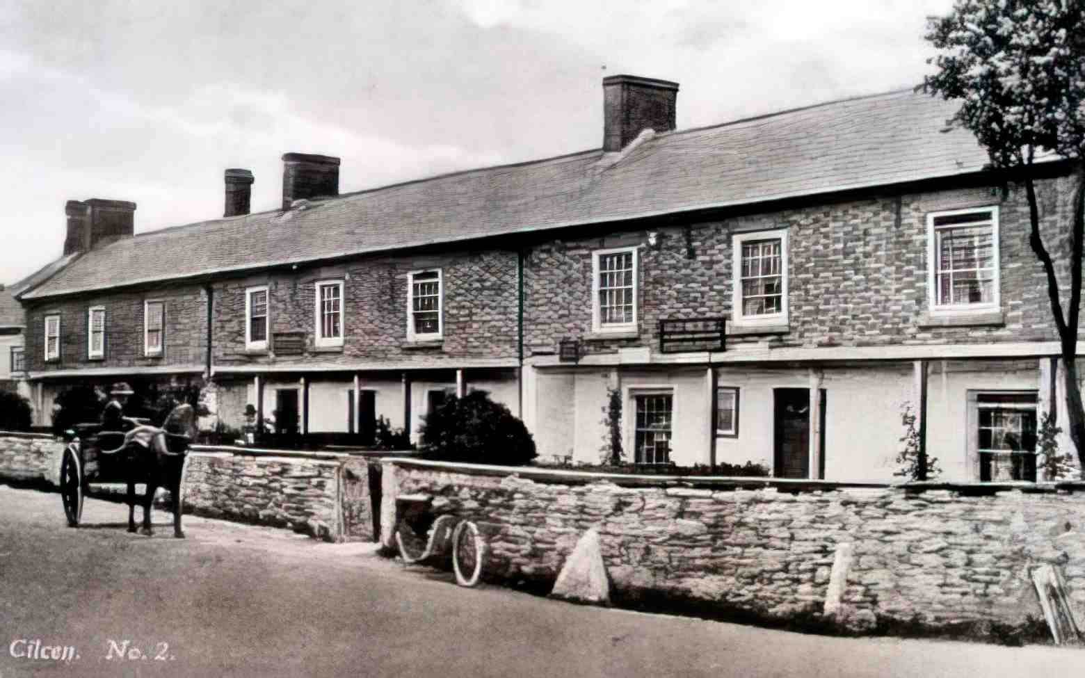 Flintshire Cilcain III Vintage A4 Photo Print