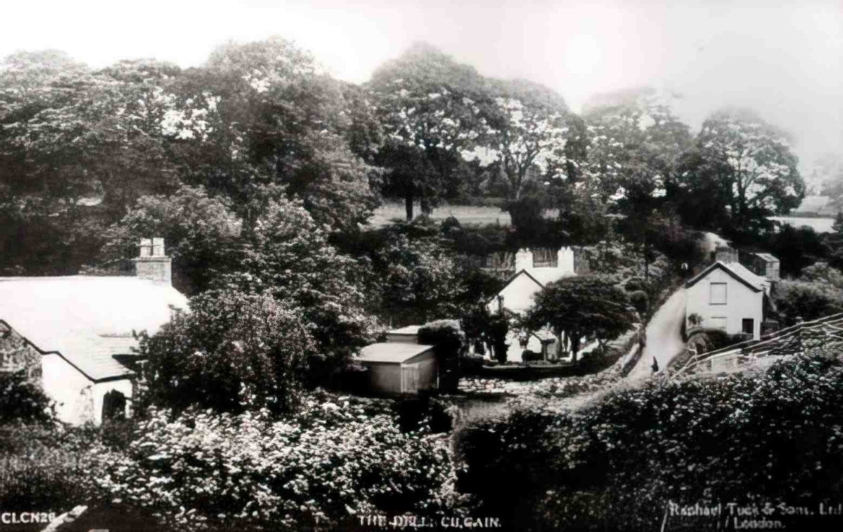 Flintshire Cilcain The Dell Vintage A4 Photo Print