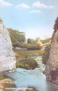 Flintshire Dyserth Above the falls Vintage A4 Photo Print