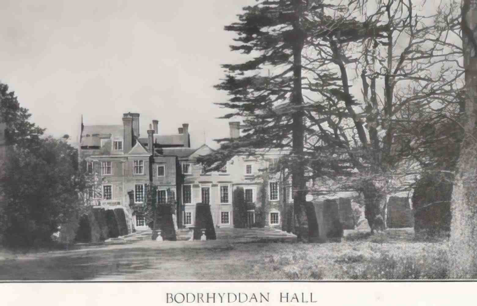 Flintshire Dyserth Bodrhyddan Hall Vintage A4 Photo Print