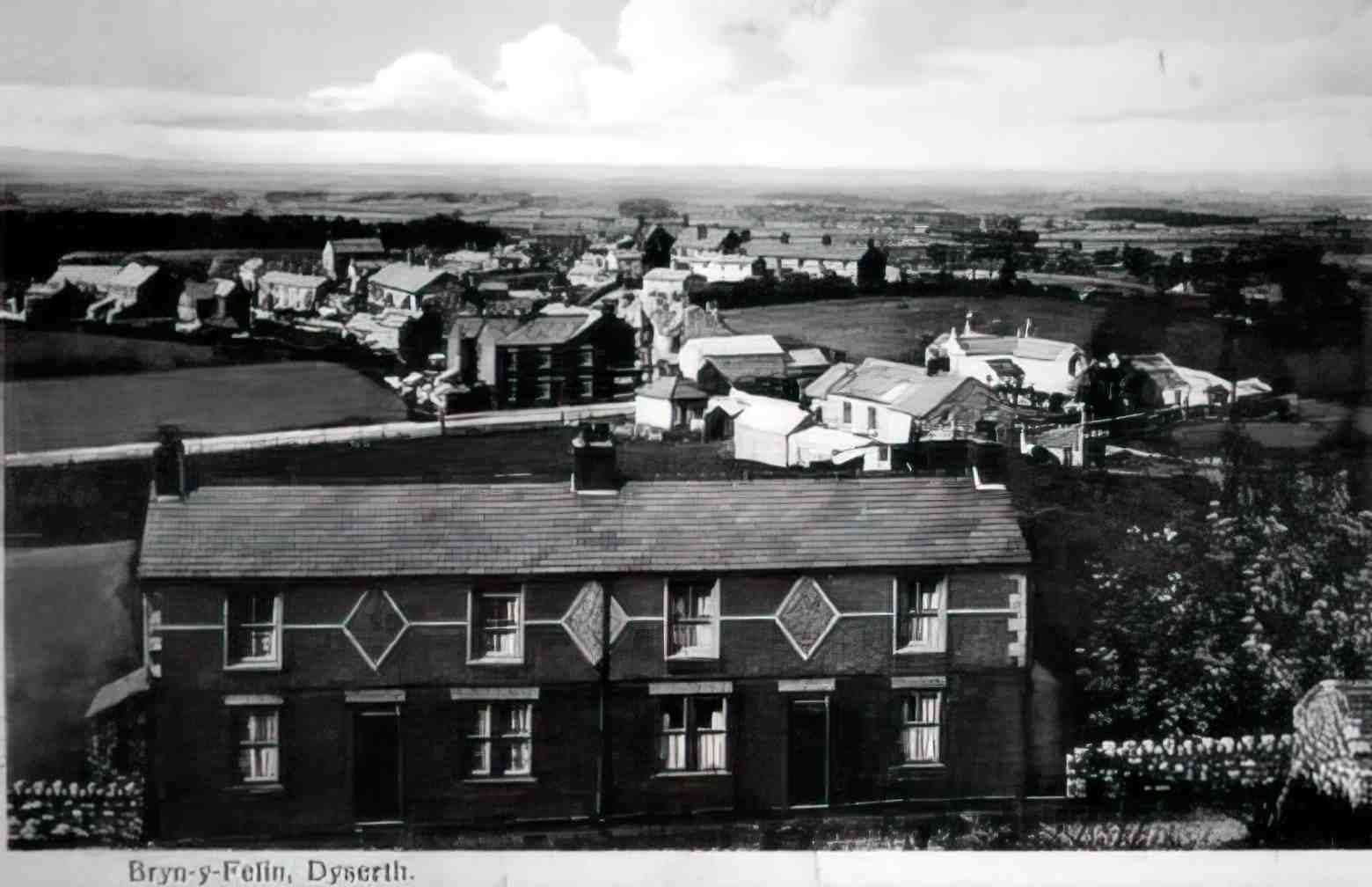 Flintshire Dyserth Bryn y Felin Vintage A4 Photo Print