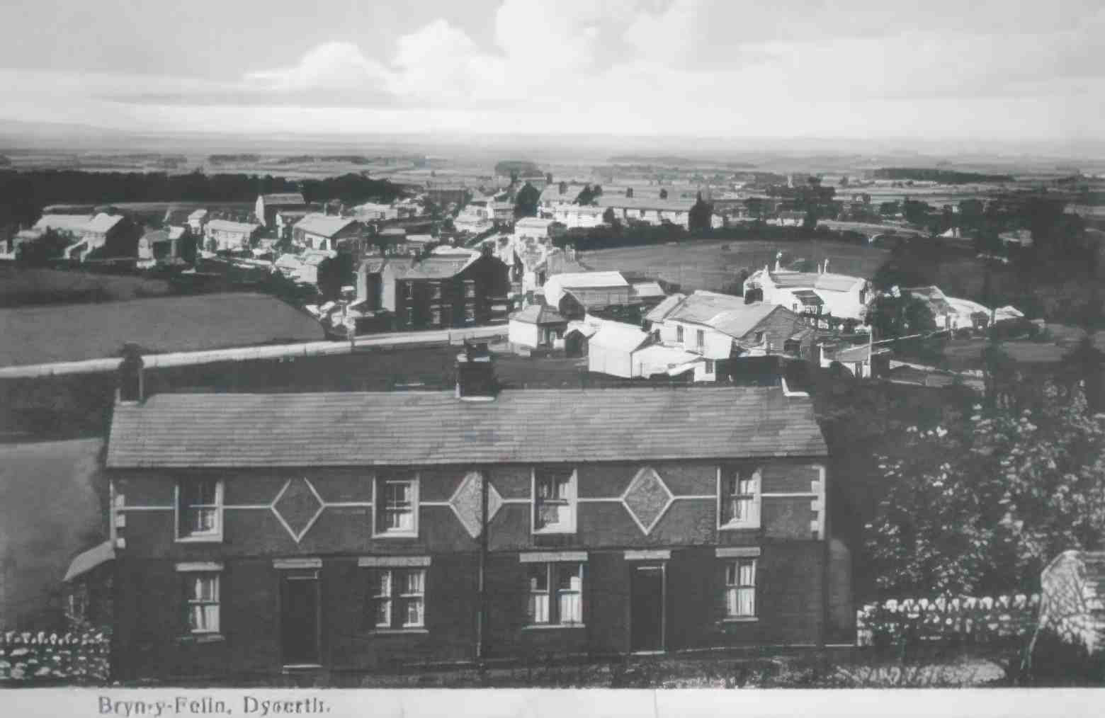 Flintshire Dyserth BrynyFelin Vintage A4 Photo Print