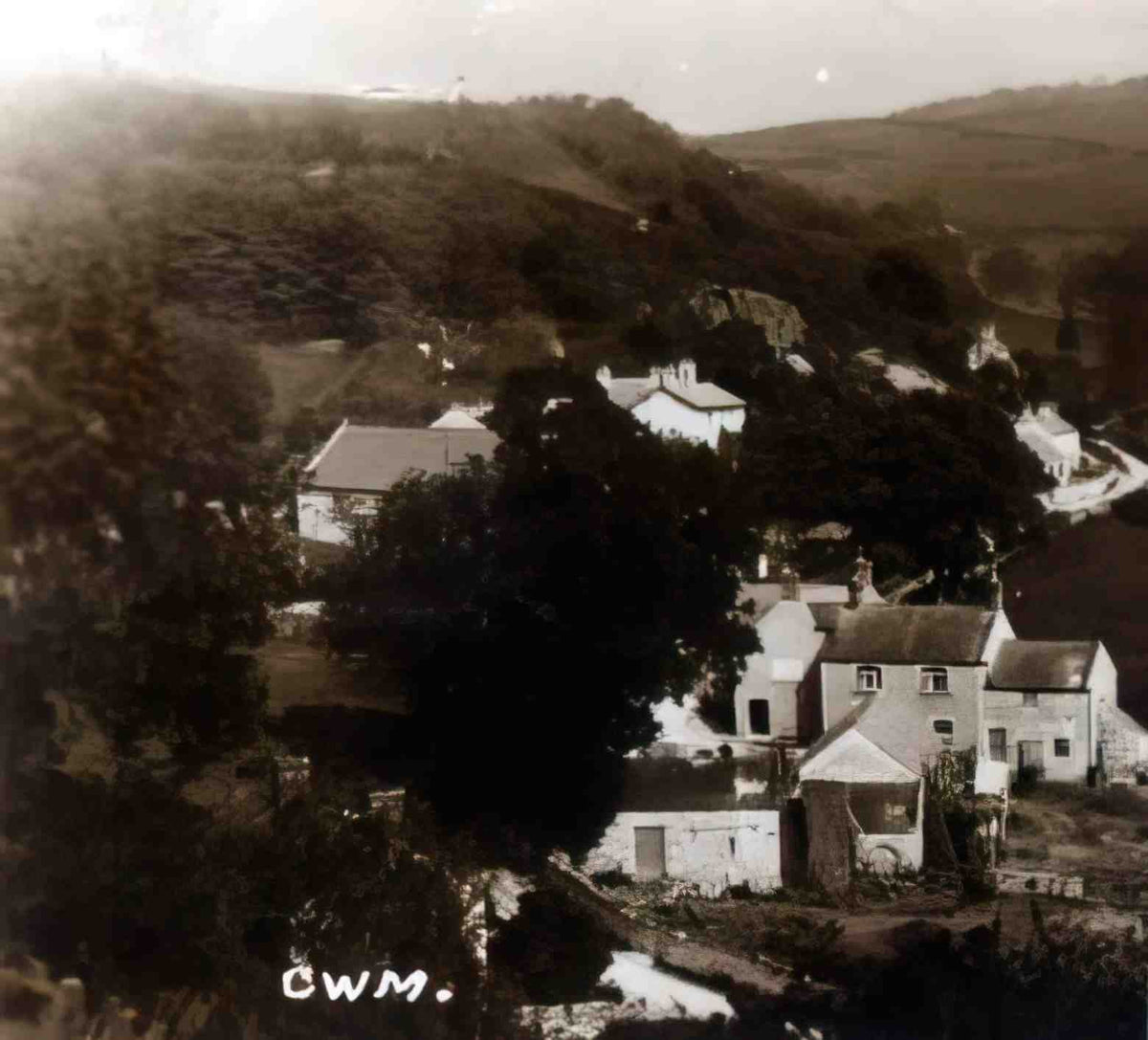 Flintshire Dyserth Cwm Vintage A4 Photo Print