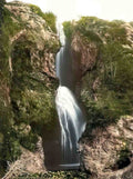Flintshire Dyserth Falls Vintage A4 Photo Print