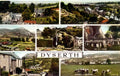 Flintshire Dyserth Multiview Postcard Vintage A4 Photo Print