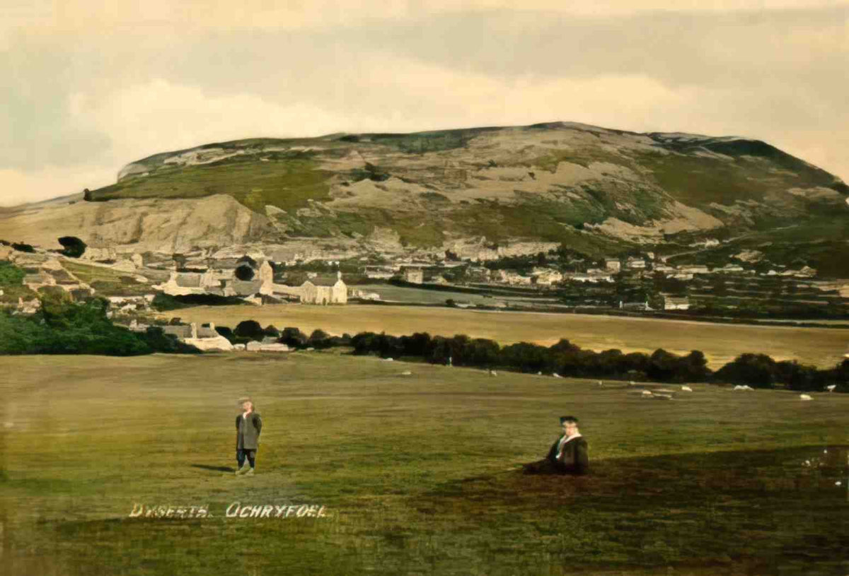 Flintshire Dyserth Ochryfoel c1920s Vintage A4 Photo Print