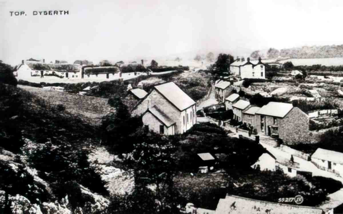 Flintshire Dyserth Top Vintage A4 Photo Print