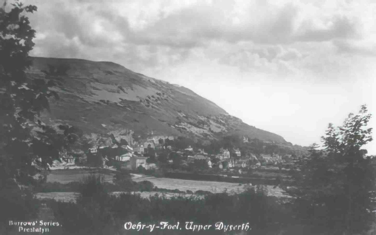 Flintshire Dyserth Upper Dyserth Ochr y Foel Vintage A4 Photo Print