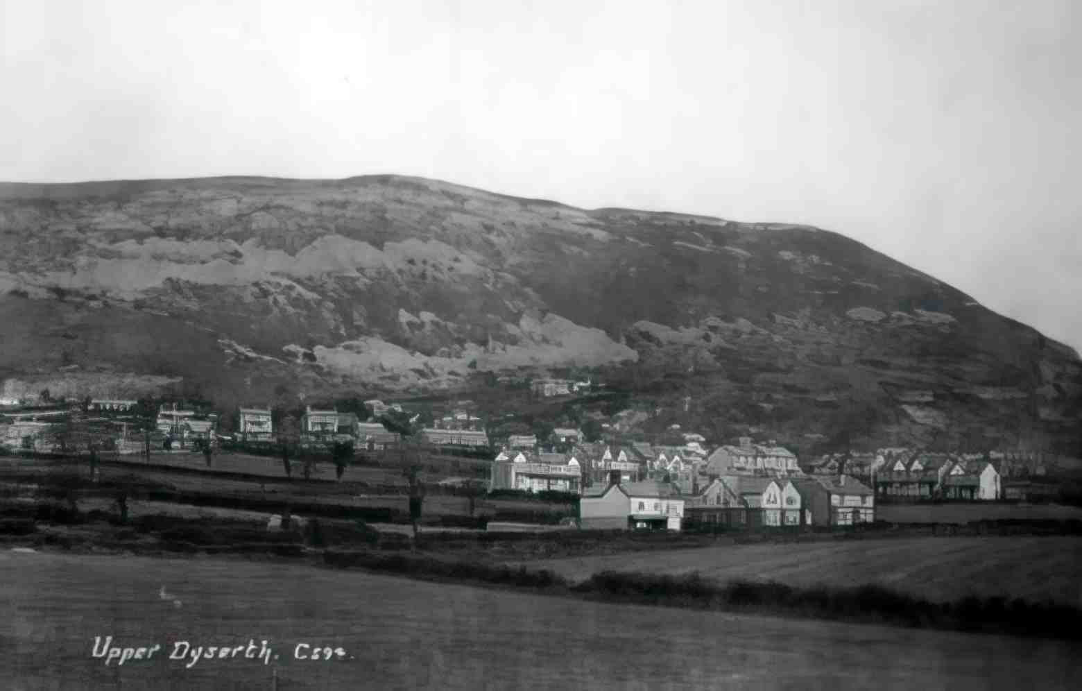 Flintshire Dyserth Upper2 Vintage A4 Photo Print