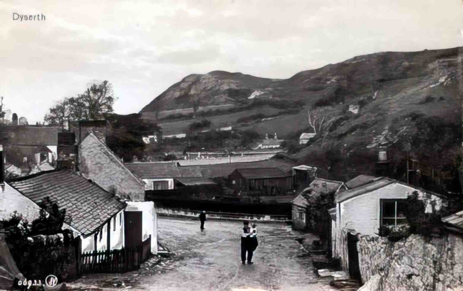 Flintshire Dyserth Village III Vintage A4 Photo Print