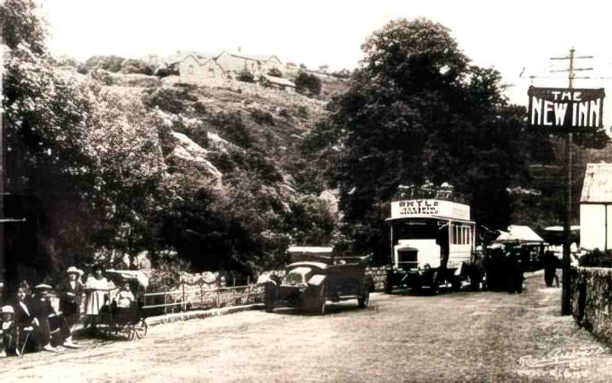 Flintshire Dyserth by the River Vintage A4 Photo Print