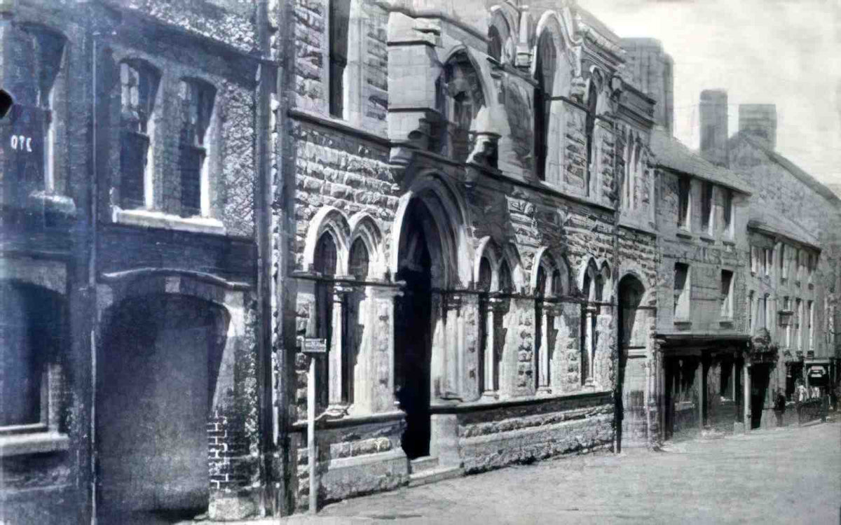 Flintshire Holywell High St 1910s Vintage A4 Photo Print