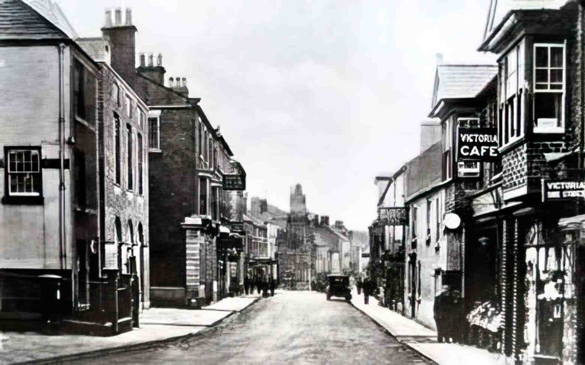 Flintshire Holywell High St III Vintage A4 Photo Print
