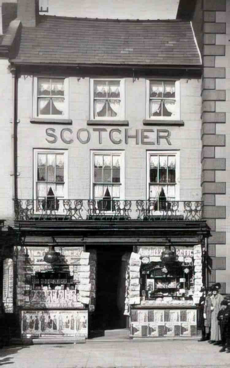 Flintshire Holywell Scotcher Newsagent III Vintage A4 Photo Print