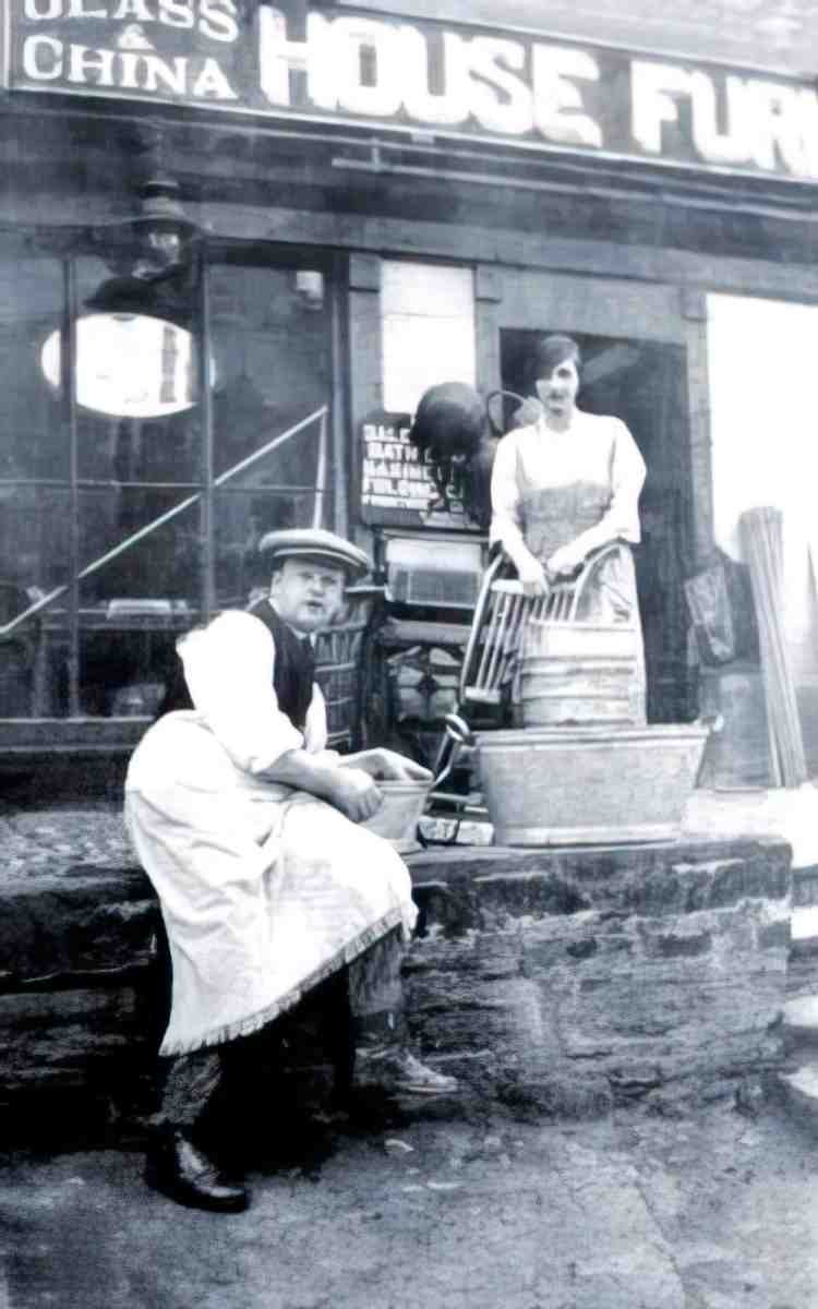 Flintshire Holywell Shop Vintage A4 Photo Print