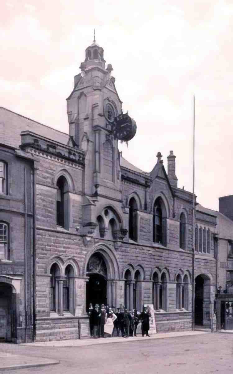 Flintshire Holywell Town Hall Vintage A4 Photo Print