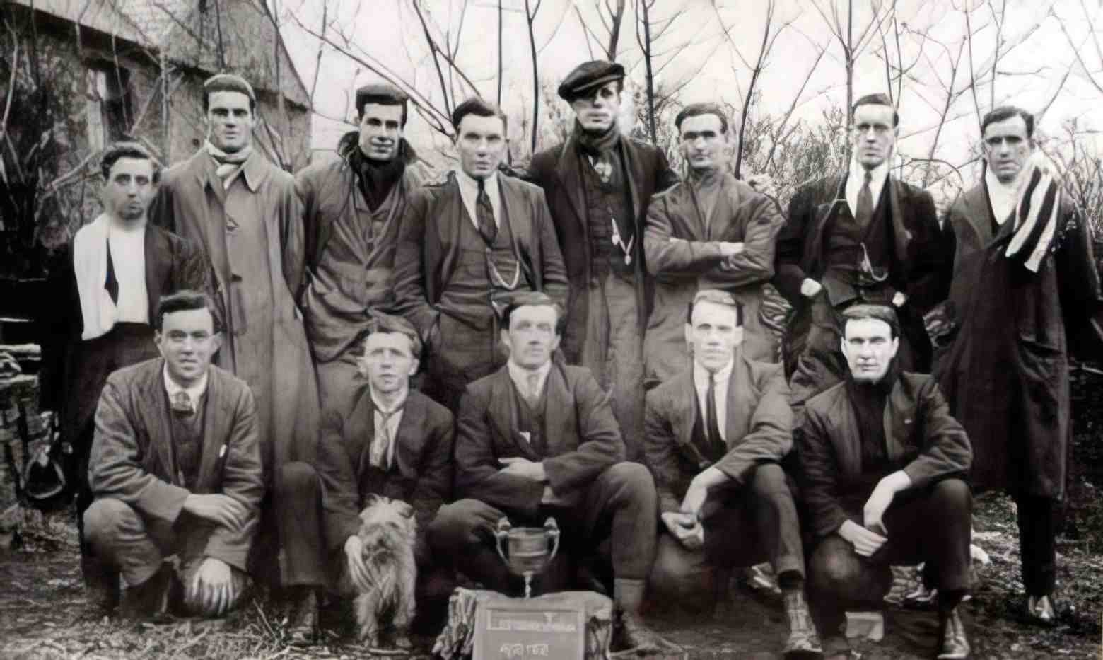 Flintshire Leeswood 1922 Vintage A4 Photo Print