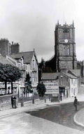 Flintshire Mold Daniel Powell Family Grocers Vintage A4 Photo Print