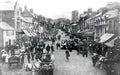 Flintshire Mold High Street Fair Day Vintage A4 Photo Print