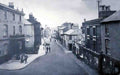 Flintshire Mold High Street c1923 Vintage A4 Photo Print