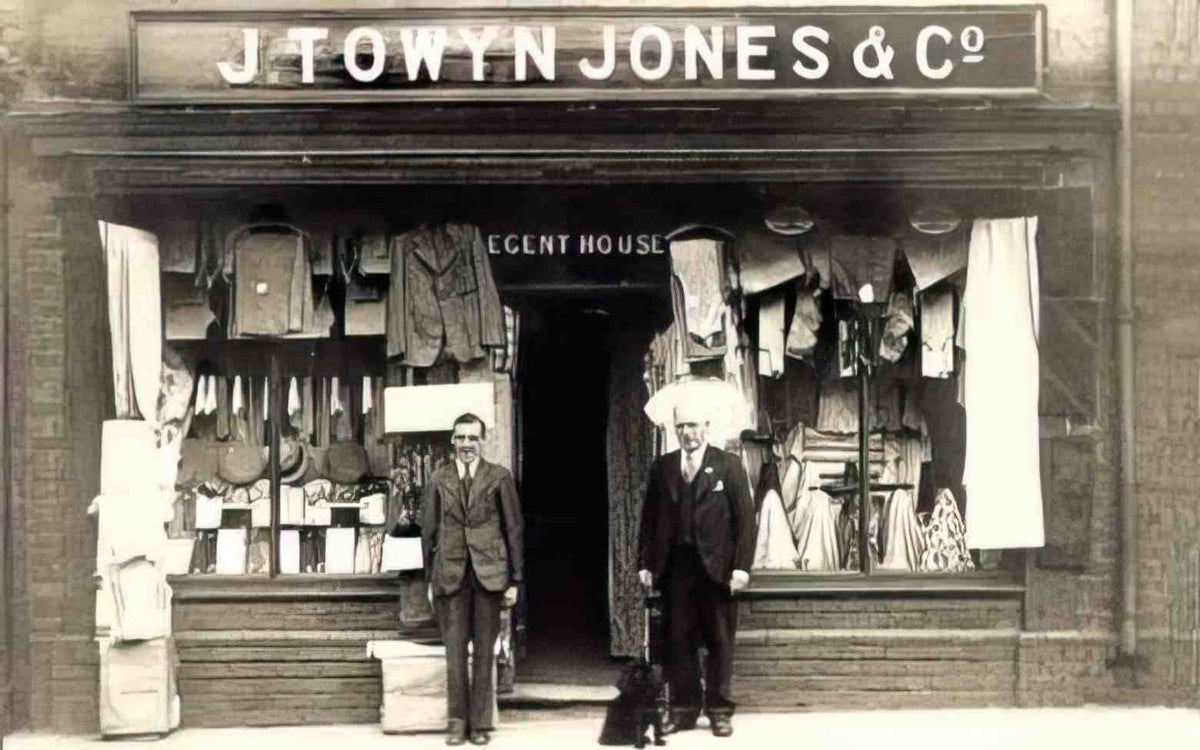 Flintshire Mold J Towyn Jones and Co Vintage A4 Photo Print