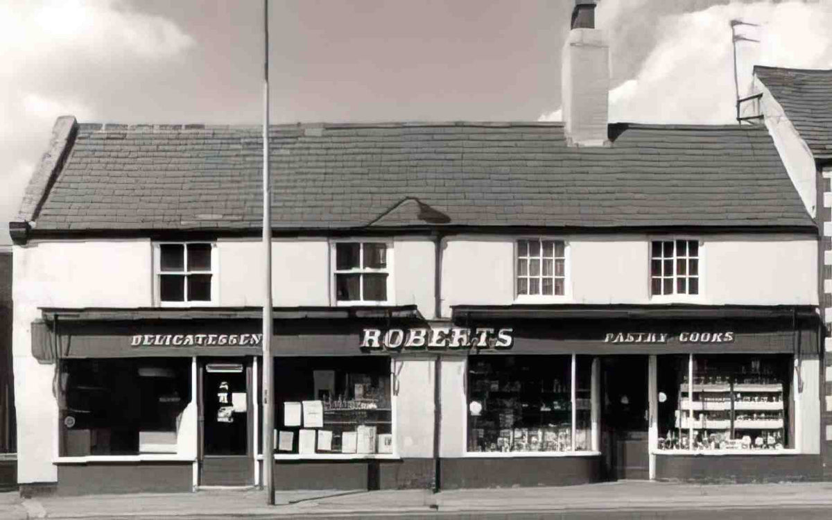 Flintshire Mold Roberts Shop Vintage A4 Photo Print