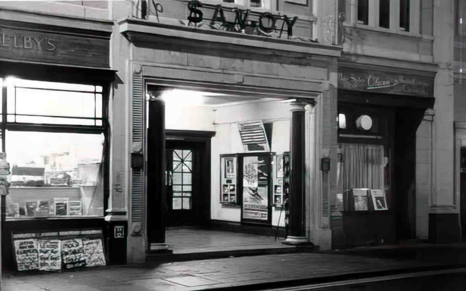 Flintshire Mold Savoy Cinema Vintage A4 Photo Print