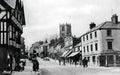 Flintshire Mold Upper High Street II Vintage A4 Photo Print