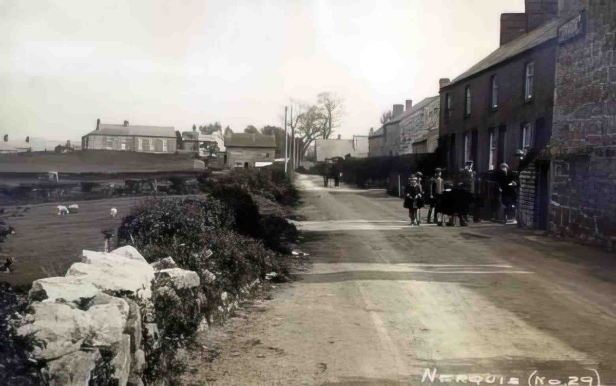 Flintshire Nerquis Vintage A4 Photo Print