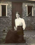 Flintshire Pontblyddyn Sarah Daisy Roberts nee Holt Hartman 1878 1947 Vintage A4 Photo Print