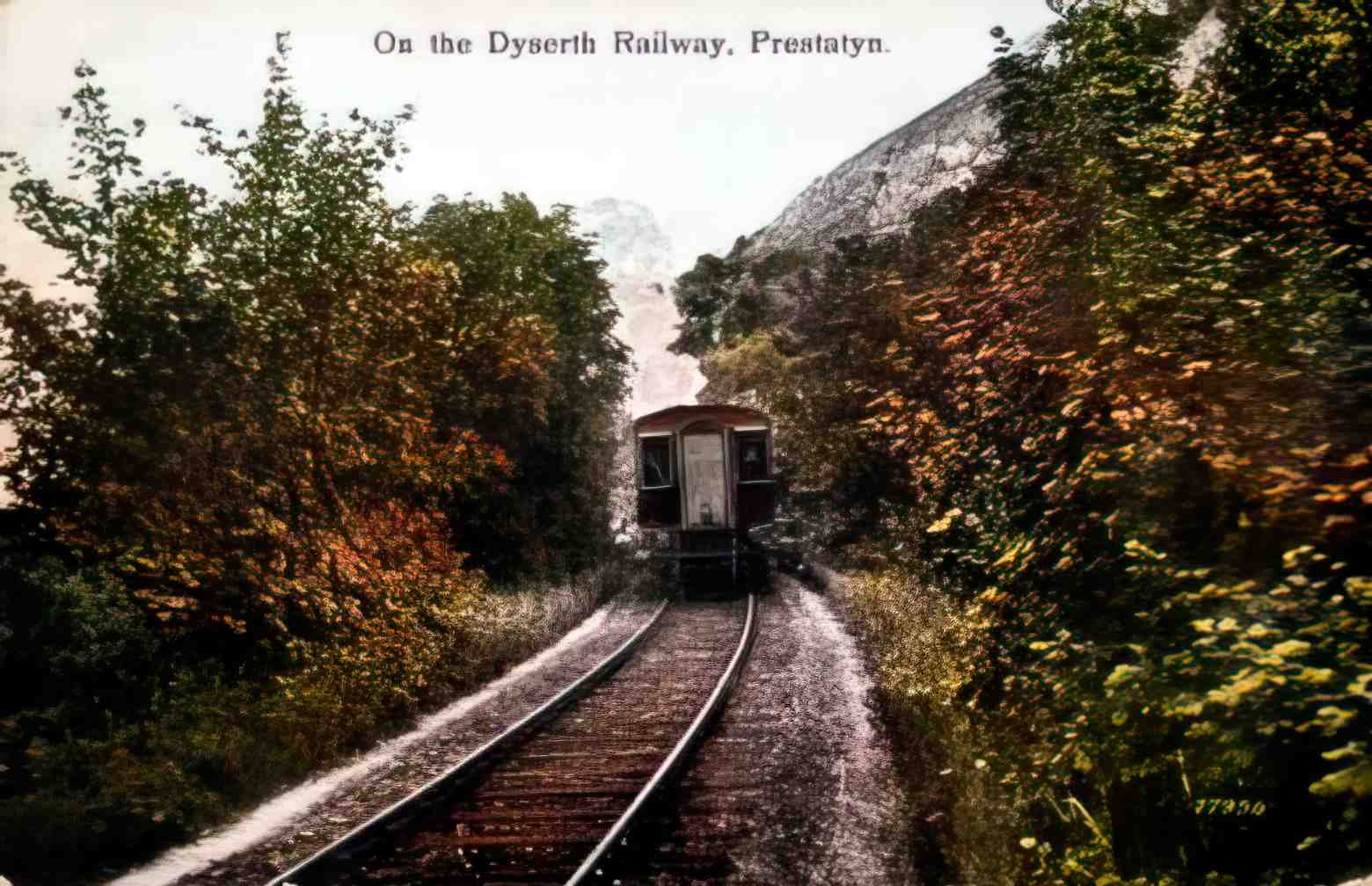 Flintshire Prestatyn on the Dyserth Railway Vintage A4 Photo Print