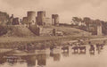Flintshire Rhuddlan Castle Vintage A4 Photo Print