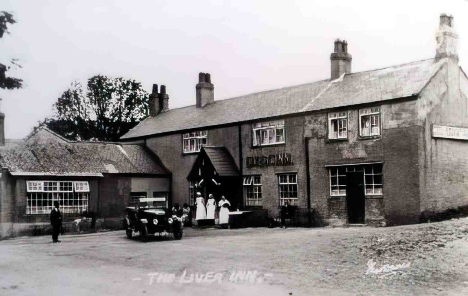 Flintshire Rhydtalog Liver Inn Vintage A4 Photo Print