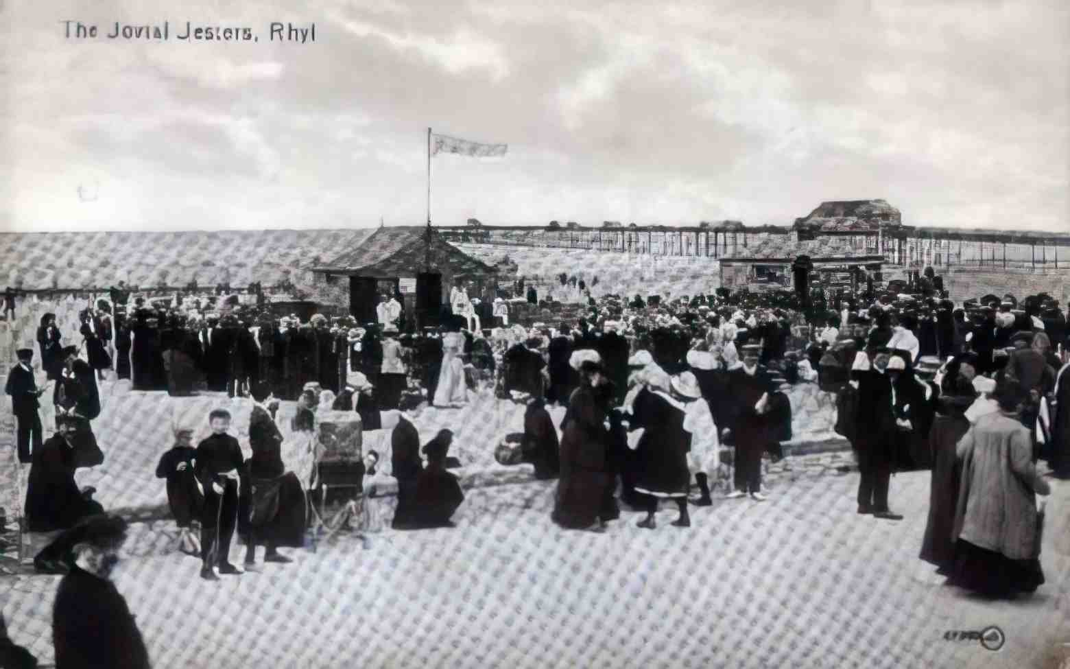 Flintshire Rhyl Jovial Jesters Vintage A4 Photo Print