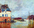 Flood At Port Manly Sisley A4 Photo Print