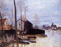 Flooding At Moret A4 Photo Print