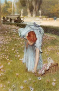 Flora Lawrence Alma Tadema A4 Photo Print